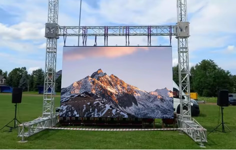 P4.81SMD Outdoor Rental Easy Installation LED Screen Commercial Advertisement Billboards