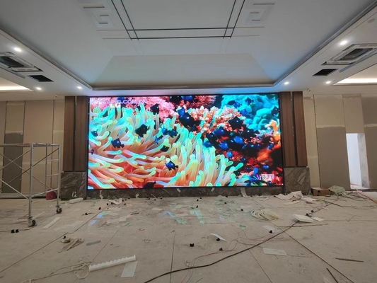 Die-Casting Aluminum Screen P1.667 Pitch LED Stage Backdrop , Indoor LED Display 1R1G1B