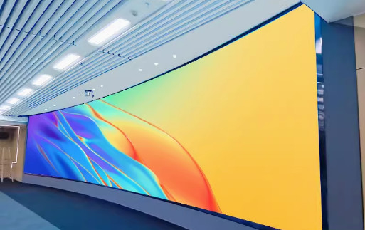 P4 Commercial Indoor Advertising Flexible Film Group , LED Full Color Display 768mm*768mm