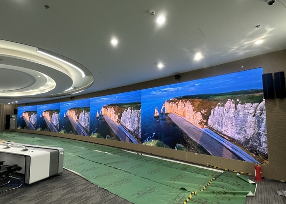 P3.91 Indoor Rental LED Screen Display HD Full Color Stage 500x1000 Cabinet