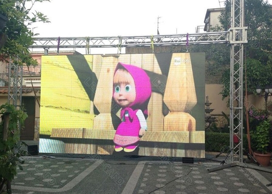 Die-Cast Aluminum Outdoor/Indoor Rental LED Display RGB Full Color SMD P4 LED Module
