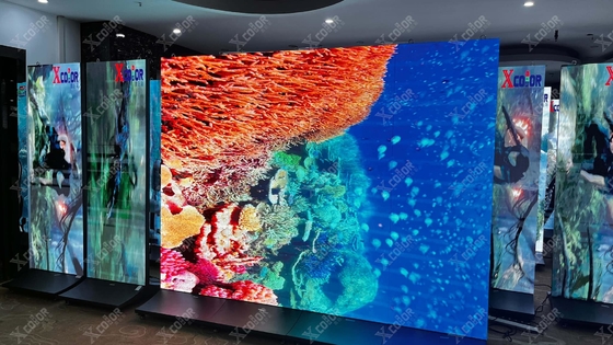P4 Large Stage LED Rental Full-Color Screen / Fashion Show With High-Power LED Advertising Screen