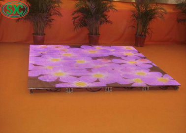 Indoor P8 Full Color LED Dance Floor 1000mmX500m Cabinet 3 Years Warranty