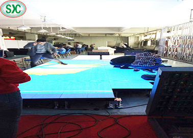 P3.91 Indoor Full Color LED Lighting Dance Floor 250*250mm LED Module 65410 Points/Square Meter