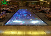 SMD3528 light up dance floor 320x160mm led module , 960 x960mm led cabinet