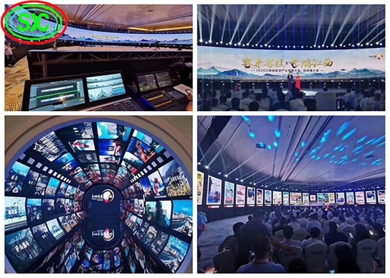 Waterproof Rental Display Programmable HD P4.81 1/13 Scanning Platform LED Screen