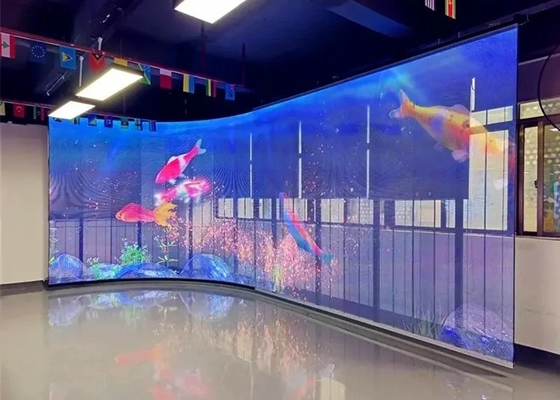 Commercial Transparent Display , LED Transparent Display 1R1G1B