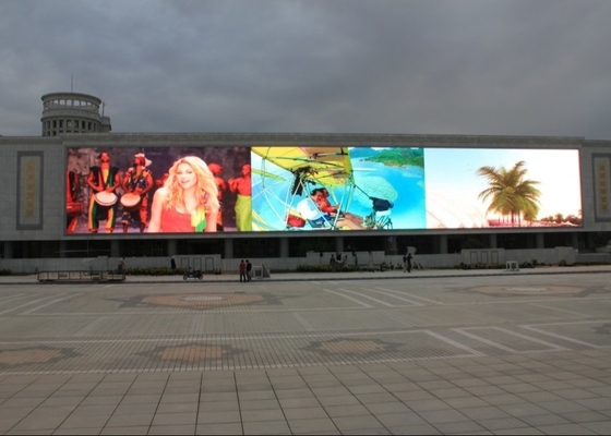 Rental customized large full-color outdoor advertising LED display 1R1G1B