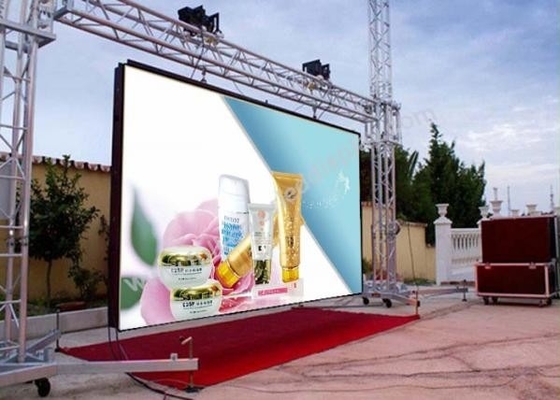 Rental customized large full-color outdoor advertising LED display 1R1G1B