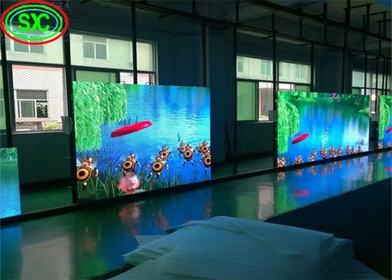 Rental Screen Die-Cast Aluminum Cabinet Advertising RGB Indoor P3.91 1R1G1B HD LED Monitor
