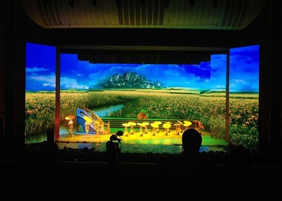 RGB P2.6 Indoor Die-casting Aluminum Full Color LED Display Rental 3840HZ HD Video Screen 250*250MM