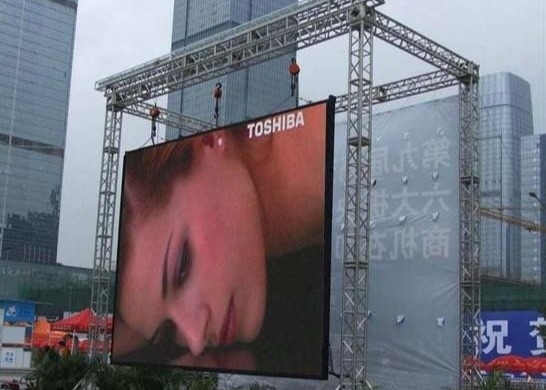 Outdoor P3.91 250*250mm Waterproof Full Color LED Video Wall Advertising Billboards