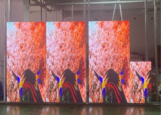 P4.81 Resolution Rental HD LED Display 250*250 Malls And Streets