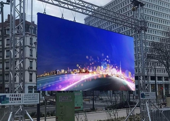P4.81 Resolution Rental HD LED Display 250*250 Malls And Streets