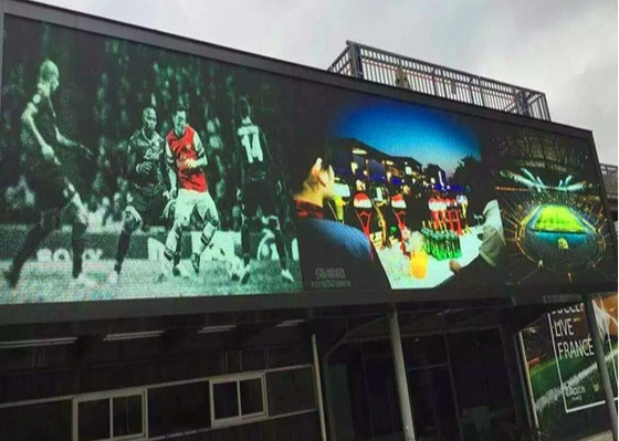 HD Waterproof LED Screen Outdoor 192*192 Size 32*32 Resolution Street Advertising And Shopping