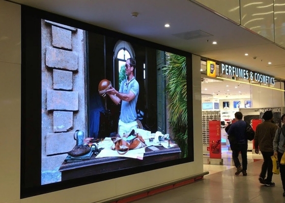 P8 Outdoor Rental Full Color LED Display 256*128 Size Wall Display And Commercial Center 32*16 Resolution