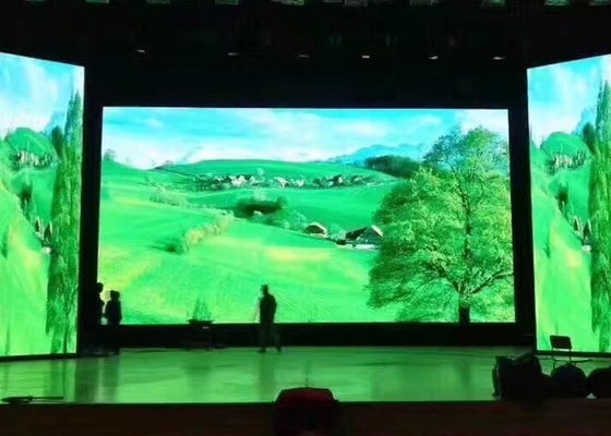 Die Cast Aluminum 8mm Pixel Advertising LED Screen For Digital In Church, Restaurant And Hotel