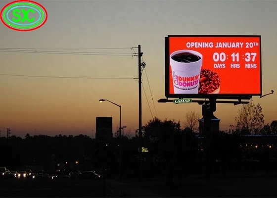 Commercial Advertising LED Rental Screen Waterproof Digital Display Board P6 Easy Installation