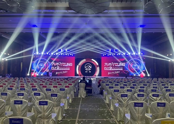 Large Outdoor Rental 320x160mm P10 Advertising Wall Billboards For Stage Music Festivals Concerts