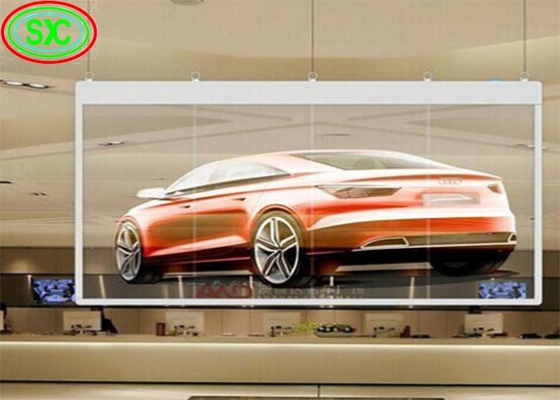 Highly Stable Indoor Transparent LED Transparent Screen With Weatherproof Ultra-Thin Panel Design