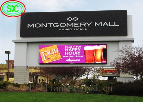 Commercial Advertising LED Rental Screen Waterproof Digital Display Board P6 Easy Installation