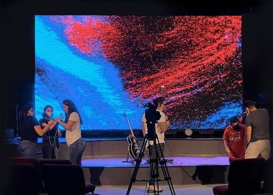 Full Color P4 Indoor Rental LED Display Screen 320x160mm Module For Wedding Concert And Music Festival