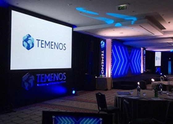 Full Color LED Rental Screen RGB P6 LED Video Display 192mm * 192mm Cabinet Size
