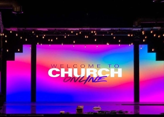 P2.5 Large Indoor HD Full-Color LED Display For Rent Brightness Of 2500nits 160000/Sqm