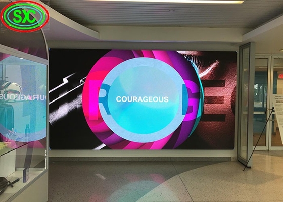 Curved Display Led Screen Window Panel Slim Advert Storefront Media Film Transparent LED Digital Window Display