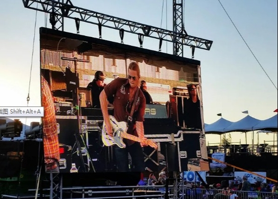 Flexible Outdoor Stage Background LED Screen 576x576*85mm Cabinet Size LED Wall Panel