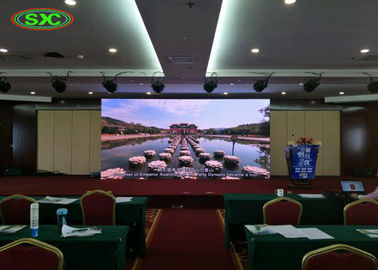 Indoor Super slim rental cabinet RGB LED Display / indoor P2.5 rental led screen