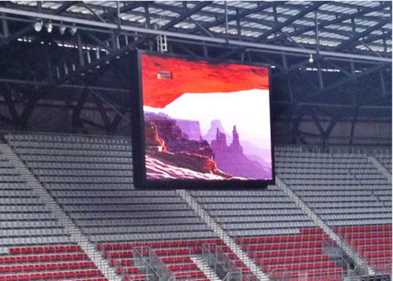 SMD2727 6mm Outdoor Full Color Stadium LED Display IP65 Waterproof DC5V