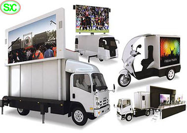 Outdoor P5 Mobile Advertising truck mounted LED screen High Brightness