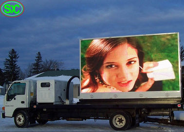 Advertising Trailer TV Screen Mobile Truck Sign P6 Outdoor LED Display