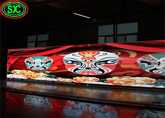 256mm x 128mm Module Size Full Color Indoor LED Screen with High Definition SMD2121 and Die-Casting Aluminum Material