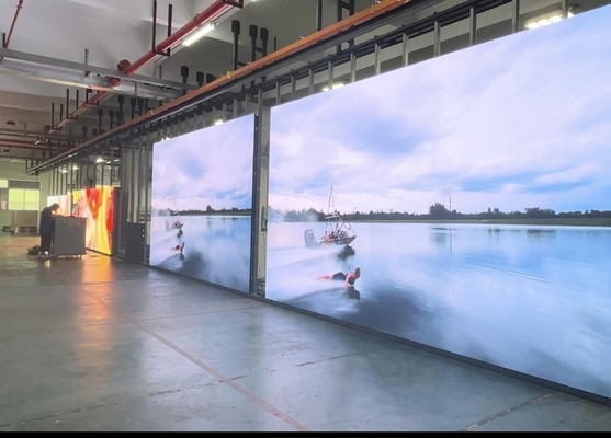 Canbest V Series 500x500mm Cob P1.2 P1.5 P1.9 P2.6 P2.9 Indoor Right Angle LED Display Screen 90 Degree Corner LED Video Wall