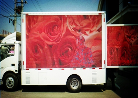 Custom Size P1.87 Truck Mounted LED Display Centure Park 2 Year Warranty