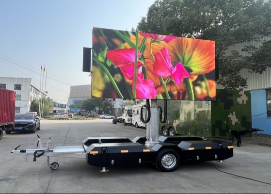 Custom Size P1.87 Truck Mounted LED Display Centure Park 2 Year Warranty