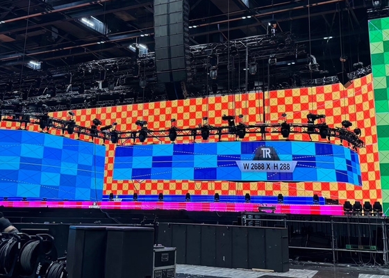 Led Video Wall Indoor Rental P2.6 Screen Outdoor Display P3 Full Color P4 Panel Media P2 LED Screen