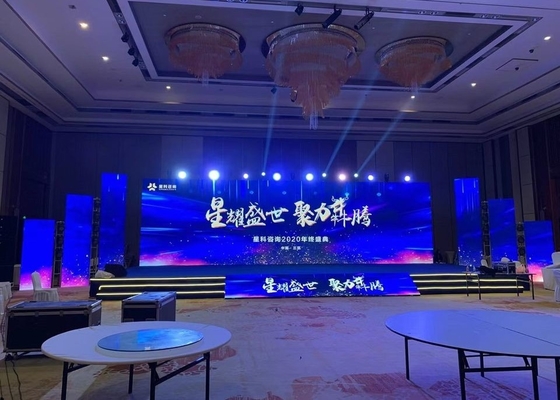 16:9 Ratio 5m X 3m Turnkey Complete System P2.6 P2.9 P3.91 LED Display 500mmx500mm LED Panel Backdrop Indoor Outdoor LED Screen