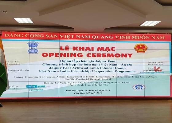 P3.91 Rental Stage Outdoor Led Display Screen 250*250 Module 500x500mm Panel 4500nits LED Video Wall
