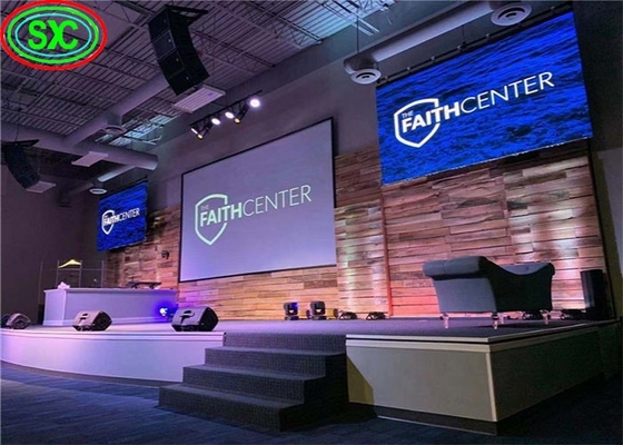 Stage Background Full Color Giant LED Display Screens Indoor P3 Module LED Video Wall