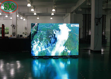 P6 Indoor Full Color LED Die-Cast Aluminum Screen For Shopping Malls/Airports , 384mmx192mm