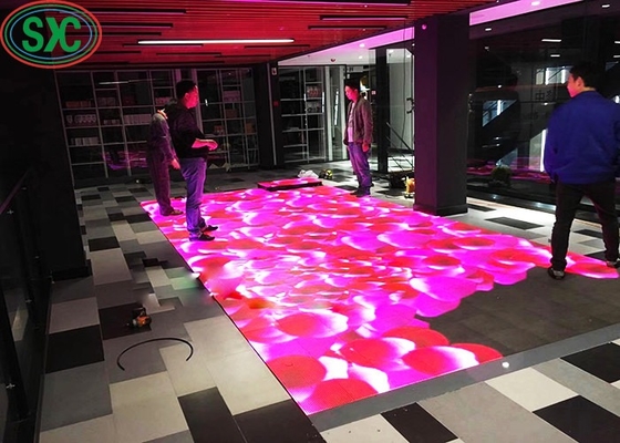 1R1G1B Outdoor P6 IP65 LED Dance Floor 1/8 Scan For Concert Advertising