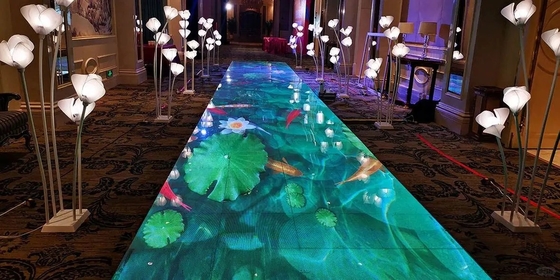 Create an Unforgettable Atmosphere with Our LED Dance Floor Control RGB 3IN1 Floor Lighting Glowing Lighting Effect