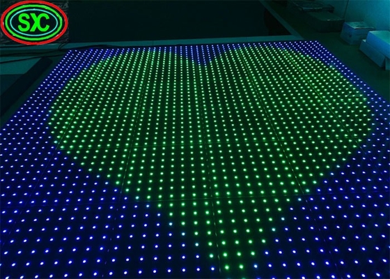 Epistar LED Chip P6.67 Full Color Luminous Dance Floor Waterproof IP65 SMD Single And Double Color