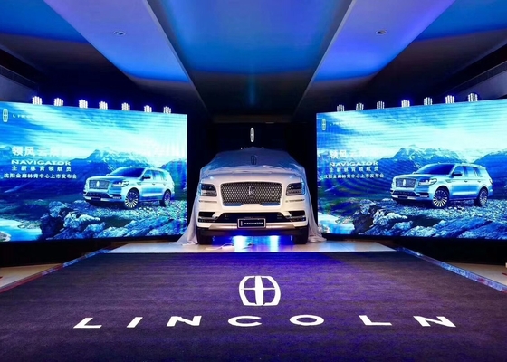 Customizable Die-Cast Aluminum Rental LED Displays No Ghosting No Delays Flexible Single And Dual Color Displays