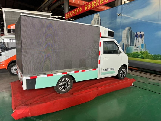 Outdoor Full Color Mobile Advertising Truck Van Trailer LED Display with 6mm Pixel and 192*192mm Module Size