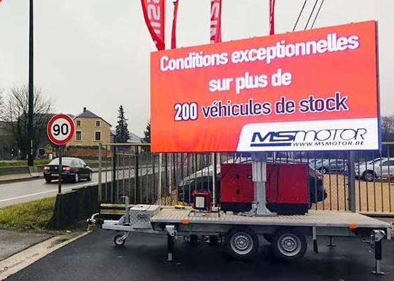 192*192mm Module Size Outdoor Full Color LED Display with 1