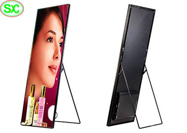 P3 HD Indoor LED Digital Poster Display Screen Super thin 5cm